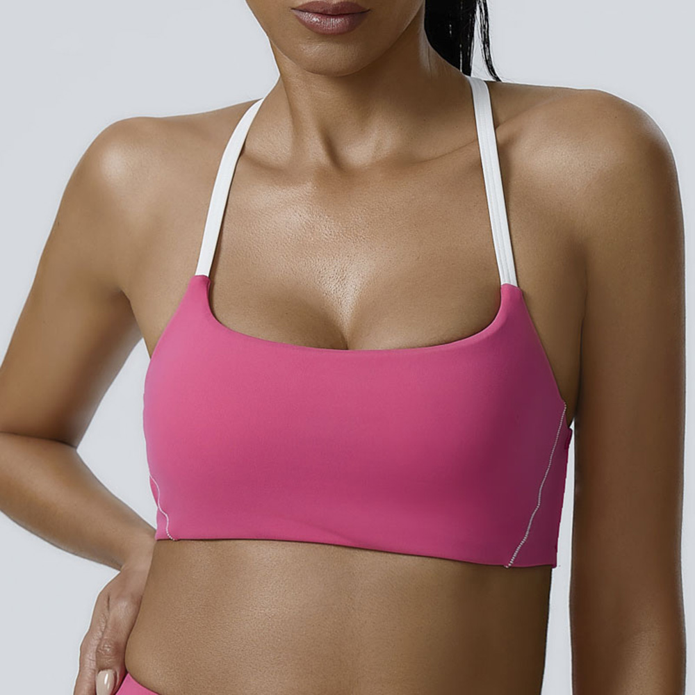 Sexy Neckholder-Yoga-BH für Da – Push Up Bra Padded Bewertung und Preis